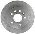 18A1091A Rear Brake Disc, Plain Surface, Solid,, Advantage Series