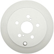 18A1103AC Rear Brake Disc, Plain Surface, 5 Lugs, 268.99 mm, Advantage Series