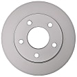 18A118AC Front, Driver or Passenger Side Brake Disc, Plain Surface, 5 Lugs, 260.6 mm, Advantage Series