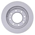 18A1206AC Front, Driver or Passenger Side Brake Disc, Plain Surface, Advantage Series