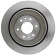 2005 Chevrolet SSR - Rear, Driver or Passenger Side Brake Disc, Natural Finish, Plain Surface, Vented, 6 Lugs, 6.0L 8Cyl, Advantage Series