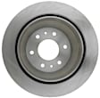 2005 Chevrolet SSR - Rear, Driver or Passenger Side Brake Disc, Natural Finish, Plain Surface, Vented, 6 Lugs, 6.0L 8Cyl, Advantage Series
