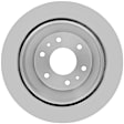 18A1207AC Rear Brake Disc, Plain Surface, Advantage Series