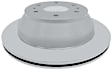 18A1207AC Rear Brake Disc, Plain Surface, Advantage Series