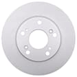 18A1319AC Rear, Driver or Passenger Side Brake Disc, Natural Finish, Plain Surface, FWD, Advantage Series
