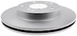 18A1319AC Rear, Driver or Passenger Side Brake Disc, Natural Finish, Plain Surface, FWD, Advantage Series