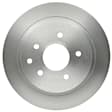 2014 Nissan Altima - Rear, Driver or Passenger Side Brake Disc, Natural Finish, Plain Surface, Solid, 5 Lugs, 2.5L 4Cyl, Advantage Series