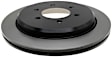 18A1588 Rear Brake Disc, Plain Surface, DuraStop Series