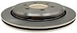 18A1588A Rear Brake Disc, Plain Surface, Vented,, OE Replacement Series
