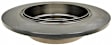 18A1611A Rear Brake Disc, Plain Surface, Solid, 5 Lugs,, Advantage Series