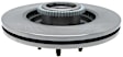 2006 Ford F-150 - Front, Driver or Passenger Side Brake Disc, Plain Surface, 6 Lugs, RWD,  Requires New Spindle Nut; With 6 Stud Rotor, 5.4L 8Cyl, Advantage Series