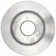 2004 Ford F-150 - Front, Driver or Passenger Side Brake Disc, Natural Finish, Plain Surface, Vented, 6 Lugs, 4WD,  11th Digit Of VIN Is K, N or F, With 6 Mounting Holes, 4.6L 8Cyl, Advantage Series