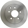 18A1664A Rear, Driver or Passenger Side Brake Disc, Plain Surface, Vented,, Advantage Series
