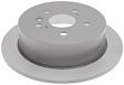 18A1681AC Rear Brake Disc, Plain Surface,, Advantage Series