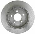 18A1689A Rear Brake Disc, Plain Surface, Solid, OE Replacement Series