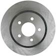 18A1689A Rear Brake Disc, Plain Surface, Solid, OE Replacement Series