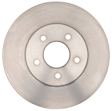 18A168A Front, Driver or Passenger Side Brake Disc, Plain Surface, Vented, 260.6 mm,, Advantage Series