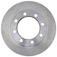 1990 Dodge W250 - Front, Driver or Passenger Side Brake Disc, Natural Finish, Plain Surface, Vented, With 4500 Lb Axle(s); With Brake Rotor Casting # 100353, 5.9L 6Cyl, Advantage Series