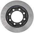 1990 Dodge W250 - Front, Driver or Passenger Side Brake Disc, Natural Finish, Plain Surface, Vented, With 4500 Lb Axle(s); With Brake Rotor Casting # 100353, 5.9L 6Cyl, Advantage Series