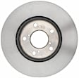 18A1761 Front, Driver or Passenger Side Brake Disc, Natural Finish, Plain Surface, 3.5L, 6Cyl, DuraStop Series