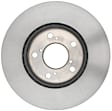 18A1761 Front, Driver or Passenger Side Brake Disc, Natural Finish, Plain Surface, 3.5L, 6Cyl, DuraStop Series