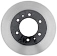 2006 Hummer H3 - Front, Driver or Passenger Side Brake Disc, Natural Finish, Plain Surface, 3.5L 5Cyl, DuraStop Series