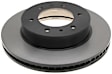 2006 Hummer H3 - Front, Driver or Passenger Side Brake Disc, Natural Finish, Plain Surface, 3.5L 5Cyl, DuraStop Series