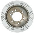 18A1777SD Rear Brake Disc, Slotted, Solid, OE Replacement Series