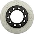 18A1799SD Front, Driver or Passenger Side Brake Disc, Slotted, 10 Lugs, 369.06 mm, Performance Series