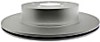 18A2315AC Rear, Driver or Passenger Side Brake Disc, Natural Finish, Plain Surface, Advantage Series