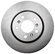 2006 Chevrolet Impala - Front, Driver or Passenger Side Brake Disc, Natural Finish, Plain Surface, Vented, 5 Lugs, 3.9L 6Cyl, Advantage Series