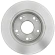 18A2331 Rear, Driver or Passenger Side Brake Disc, Natural Finish, Plain Surface, DuraStop Series
