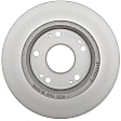 18A2331AC Rear, Driver or Passenger Side Brake Disc, Plain Surface, 5 Lugs, 259.84 mm, Advantage Series