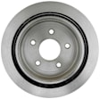 18A2333 Rear, Driver or Passenger Side Brake Disc, Natural Finish, Plain Surface, Vented, 304.8 mm, DuraStop Series