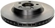 2011 Dodge Challenger - Front, Driver or Passenger Side Brake Disc, Natural Finish, Plain Surface, 5 Lugs, 320.04 mm, RWD, 3.6L 6Cyl, Advantage Series