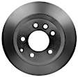 18A2387A Rear, Driver or Passenger Side Brake Disc, Natural Finish, Plain Surface, 329.95 mm, Advantage Series