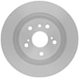 18A2422AC Rear, Driver or Passenger Side Brake Disc, Natural Finish, Plain Surface, Advantage Series
