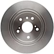 18A2422AC Rear, Driver or Passenger Side Brake Disc, Natural Finish, Plain Surface, Advantage Series