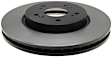 2008 Acura RDX - Front Brake Disc, Plain Surface, 2.3L 4Cyl, DuraStop Series