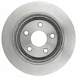 18A2465A Rear Brake Disc, Plain Surface, 5 Lugs,, Advantage Series