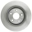 18A2465A Rear Brake Disc, Plain Surface, 5 Lugs,, Advantage Series