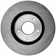 18A2475A Front, Driver or Passenger Side Brake Disc, Natural Finish, Plain Surface, Vented, 5 Lugs, Advantage Series