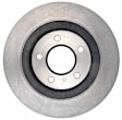 2008 Cadillac DTS - Rear, Driver or Passenger Side Brake Disc, Natural Finish, Plain Surface, Solid, 5 Lugs, GM Brake Code JL9, With 5 Stud Rotor, 4.6L 8Cyl, Advantage Series