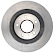 2008 Cadillac DTS - Rear, Driver or Passenger Side Brake Disc, Natural Finish, Plain Surface, Solid, 5 Lugs, GM Brake Code JL9, With 5 Stud Rotor, 4.6L 8Cyl, Advantage Series