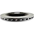 18A2535SD Front, Driver or Passenger Side Brake Disc, Slotted, 5 Lugs, Performance Series
