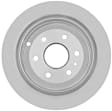 18A2543AC Rear, Driver or Passenger Side Brake Disc, Plain Surface, Advantage Series