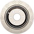 2017 GMC Acadia Limited - Rear, Driver or Passenger Side Brake Disc, Slotted, 6 Lugs, 3.6L 6Cyl, Performance Series