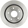 2015 Honda Civic - Rear, Driver or Passenger Side Brake Disc, Natural Finish, Plain Surface, 5 Lugs, Rotor Diameter 282mm, 1.5L 4Cyl, Advantage Series