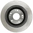 2015 Honda Civic - Rear, Driver or Passenger Side Brake Disc, Natural Finish, Plain Surface, 5 Lugs, Rotor Diameter 282mm, 1.5L 4Cyl, Advantage Series