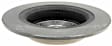 2015 Honda Civic - Rear, Driver or Passenger Side Brake Disc, Natural Finish, Plain Surface, 5 Lugs, Rotor Diameter 282mm, 1.5L 4Cyl, Advantage Series
